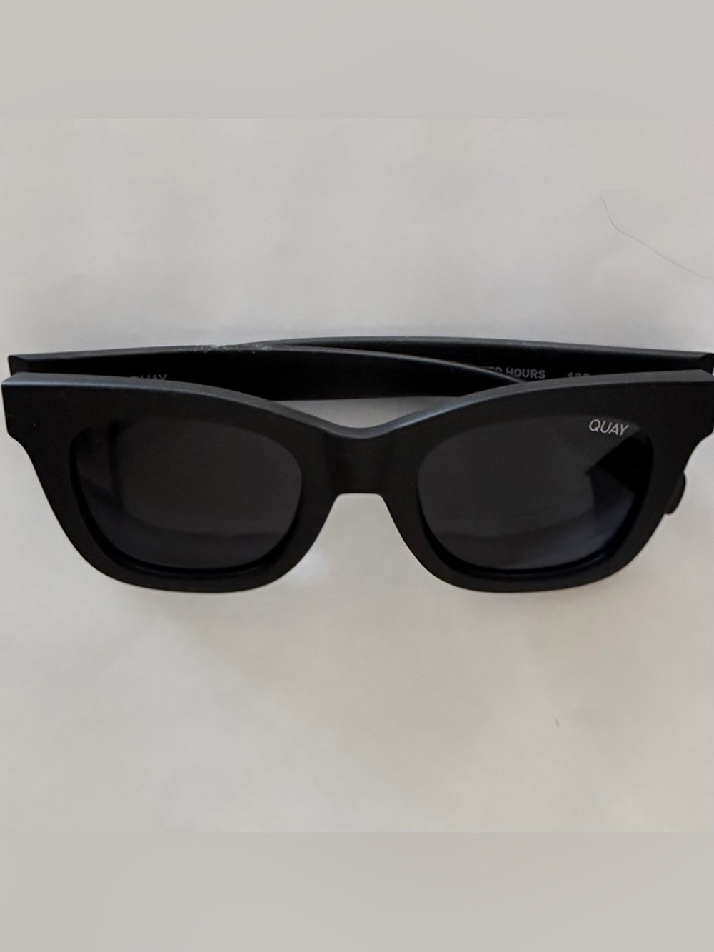 Quay Australia Black Rectangular Sunglasses - After Hours